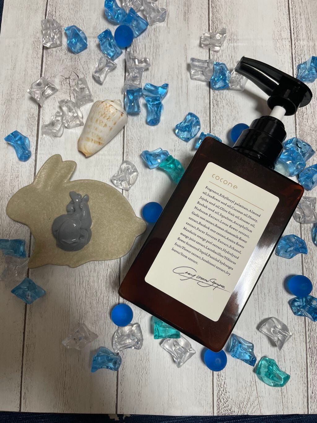 クレイクリームシャンプー(モイスト)/cocone/市販シャンプーを使ったクチコミ(3枚目)