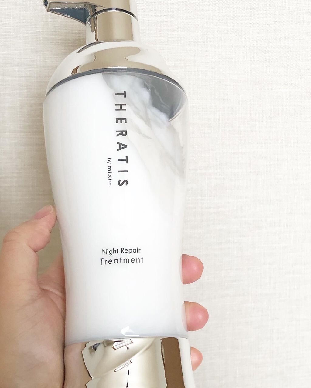 ナイトリペア シャンプー/ヘアトリートメント/THERATIS/シャンプー・コンディショナーを使ったクチコミ(4枚目)