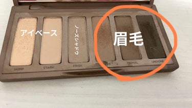 アーバンディケイ NAKED Basicsのクチコミ「
お気に入りアーバンディケイのNAKEDシリーズ💎
今日はその中でもコンパクトなNAKED B.....」（3枚目）