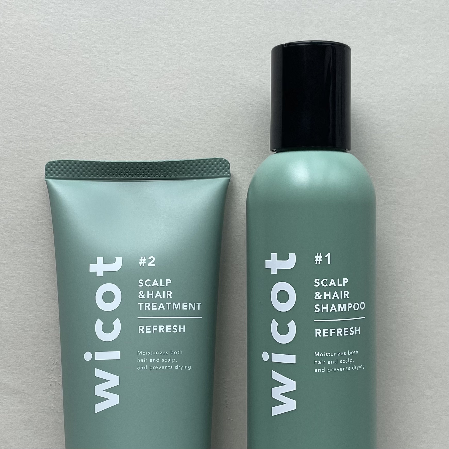 スカルプ＆ヘア シャンプー/トリートメント リフレッシュ/wicot/市販シャンプーを使ったクチコミ（1枚目）