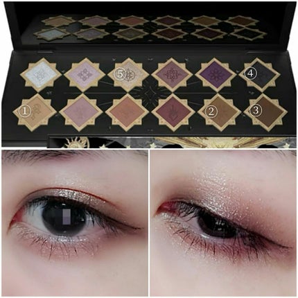 リトルエンジェル12色アイシャドウパレット/FlowerKnows/アイシャドウパレットを使ったクチコミ(6枚目)