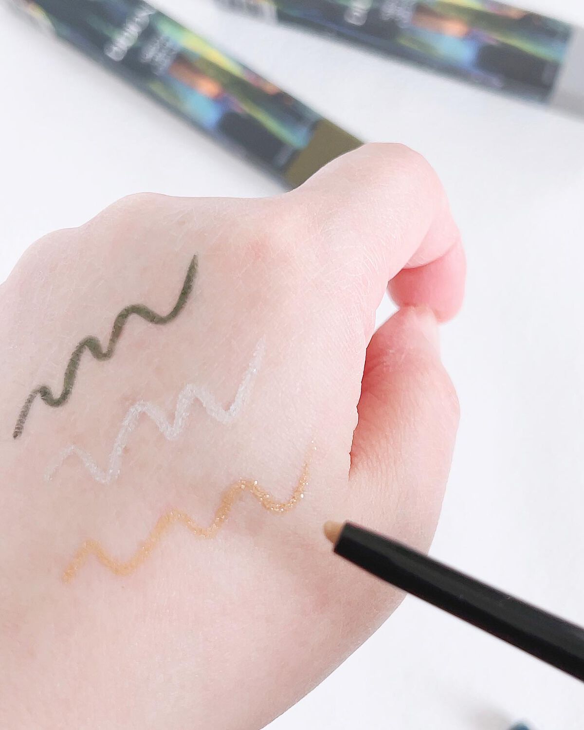 スムース カラー アイライナー/DIDION/ペンシルアイライナーを使ったクチコミ(6枚目)