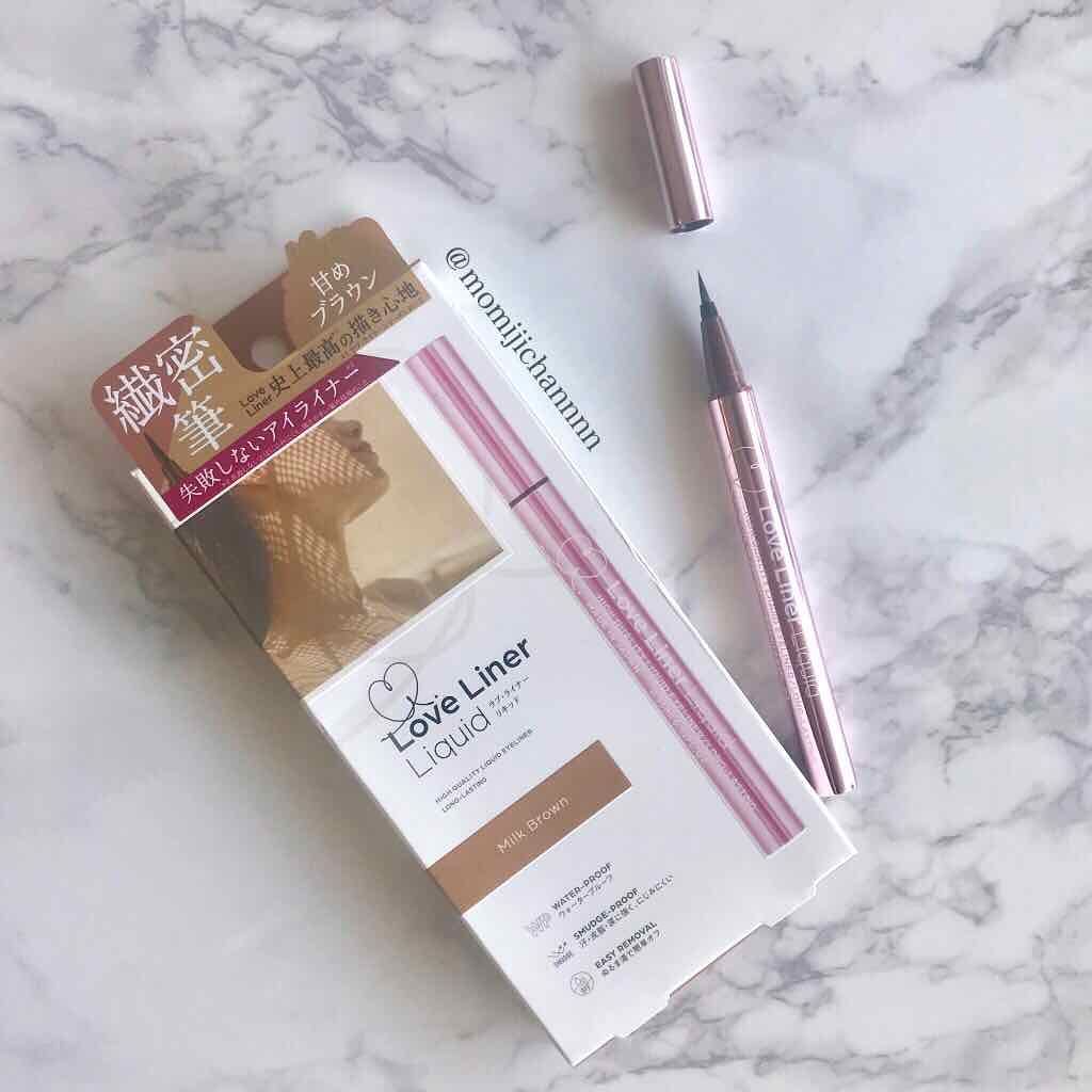 ラブ・ライナー リキッドアイライナーR3/ラブ・ライナー/リキッドアイライナーを使ったクチコミ(1枚目)
