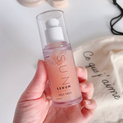 ハリケアコラーゲンサンセラム/VELY VELY/日焼け止めジェルを使ったクチコミ(6枚目)