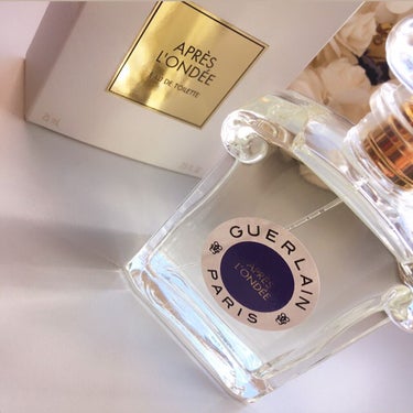 GUERLAIN アプレロンデ オーデトワレのクチコミ「雨上がりの香り☔️🌤
.
.
ゲラン
アプレ ロンデ
.
廃盤になった香りだったのに、
オンラ.....」（1枚目）