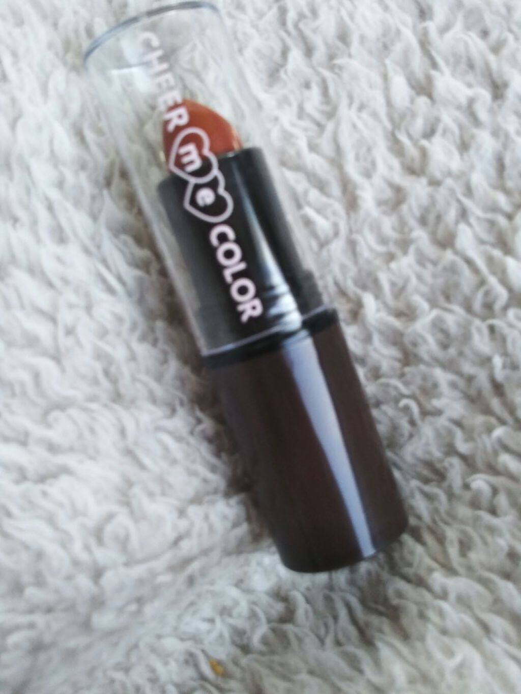 CHEER me COLOR マットリップスティック/セリア/口紅を使ったクチコミ（1枚目）