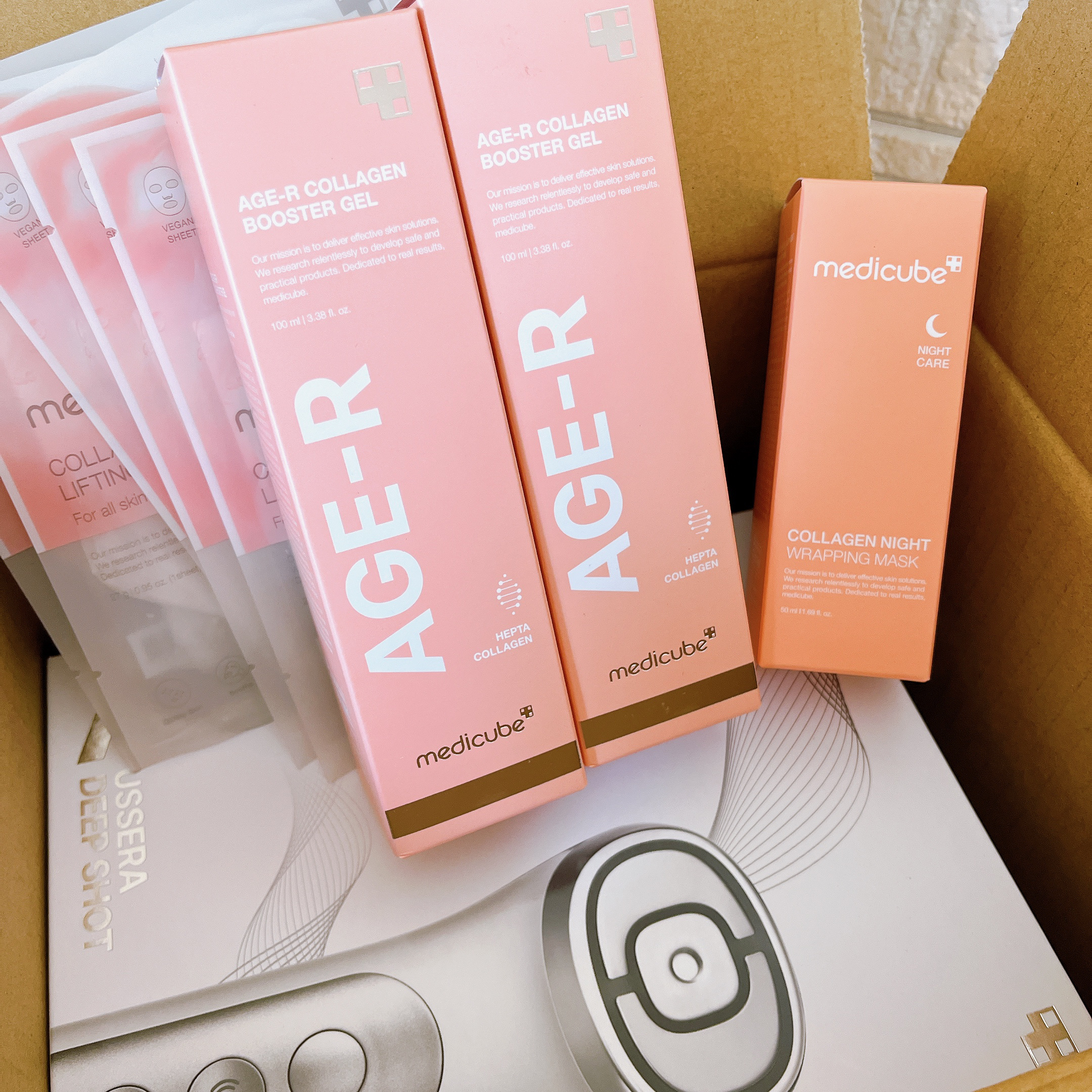 ユーセラディープショット ホワイト/MEDICUBE/美顔器・マッサージを使ったクチコミ（3枚目）