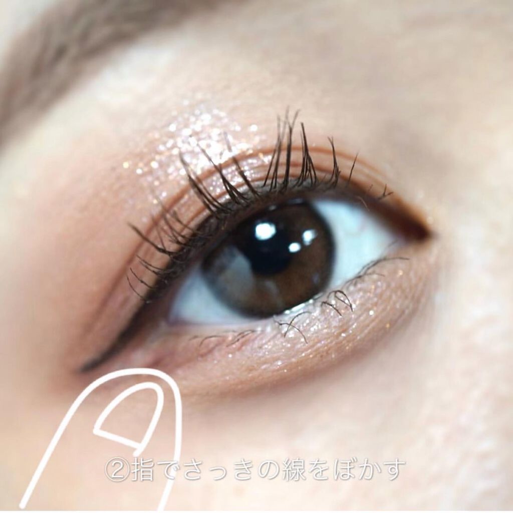 プリティー イージーグリッタースティック/unleashia/グリッターを使ったクチコミ(4枚目)