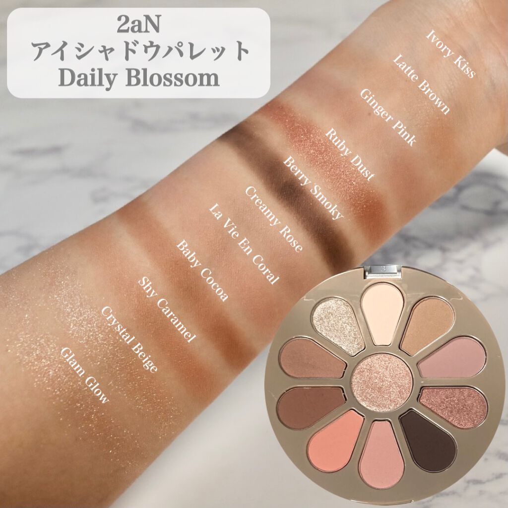 アイシャドウパレット/2aN/アイシャドウパレットを使ったクチコミ（2枚目）