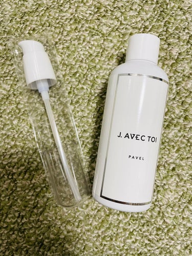 J.AVEC TOI トリートメントローション パベルのクチコミ「リピ2本目✨

冷蔵庫で保管して、使用前は液体が分離しているのでよく振ってから使う化粧水です。.....」（3枚目）