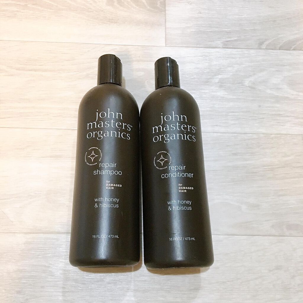 H&Hリペアコンディショナー N/john masters organics/コンディショナー単品を使ったクチコミ(2枚目)
