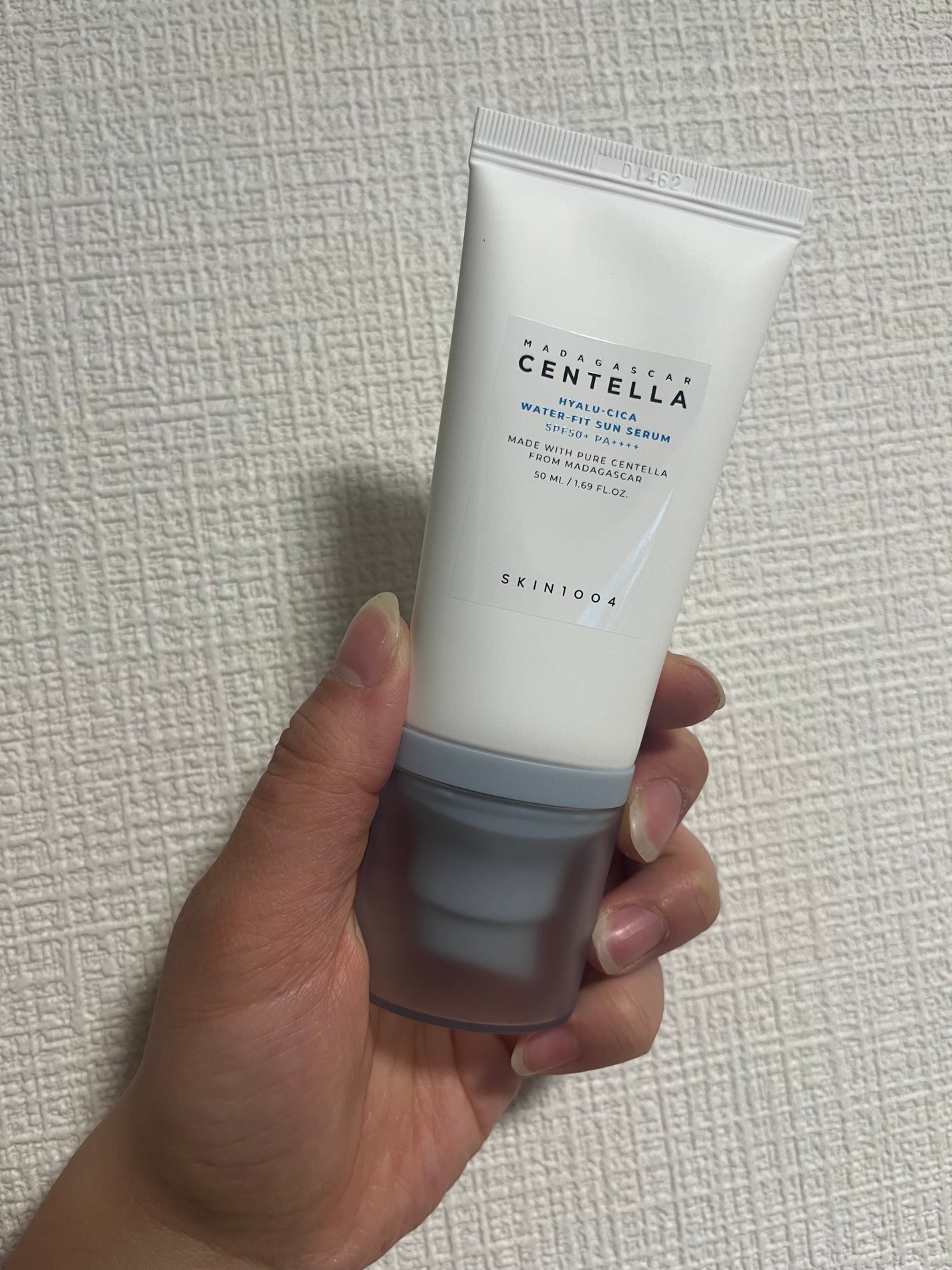 ヒアルーシカ ウォーターフィット サンセラム/SKIN1004/日焼け止めローションを使ったクチコミ(2枚目)