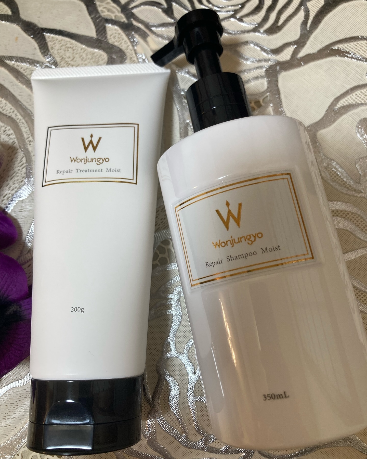 試してみた】ウォンジョンヨ リペアシャンプー モイスト／リペア