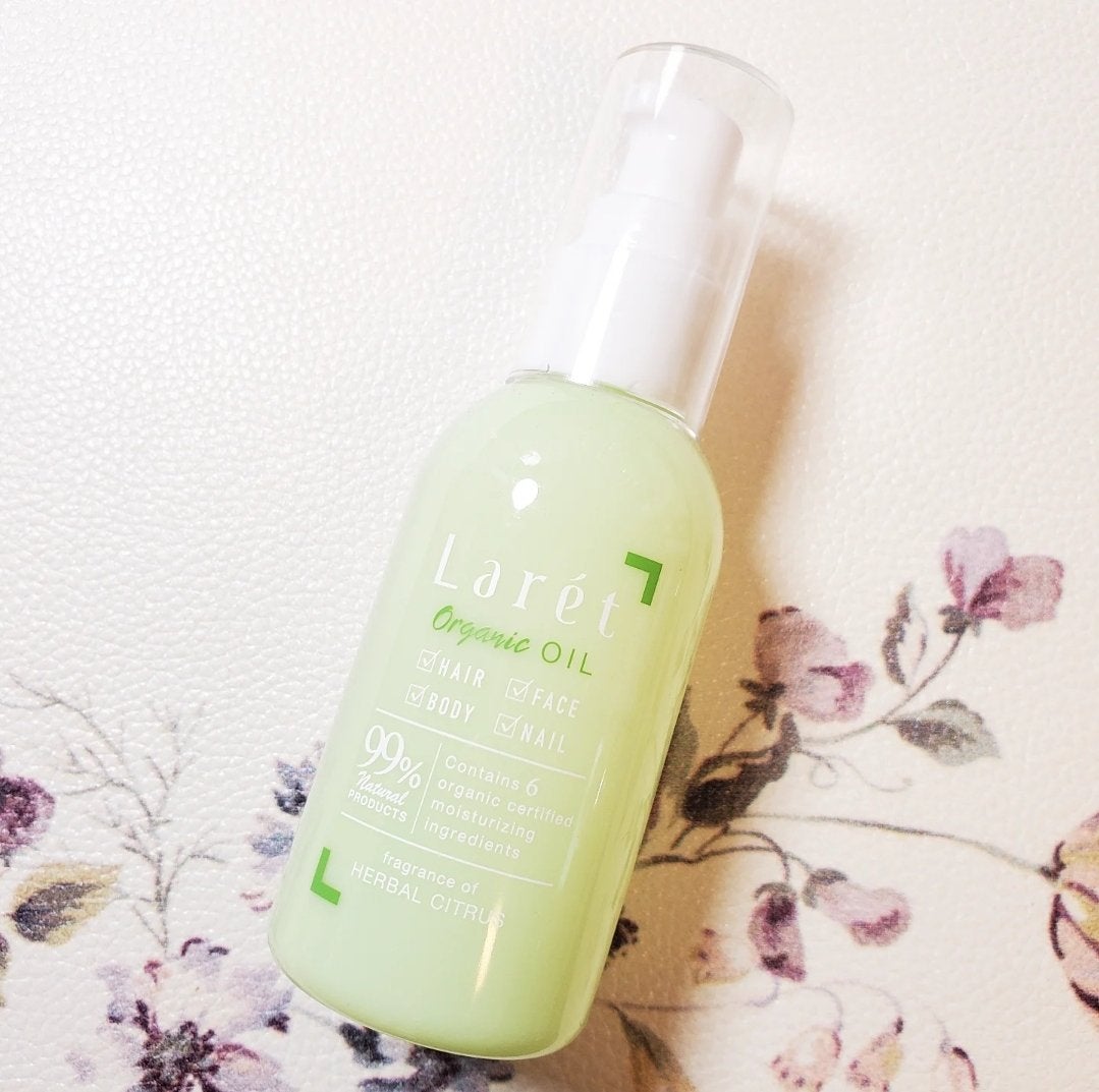オーガニックオイル/Laret/ヘアオイルを使ったクチコミ(1枚目)