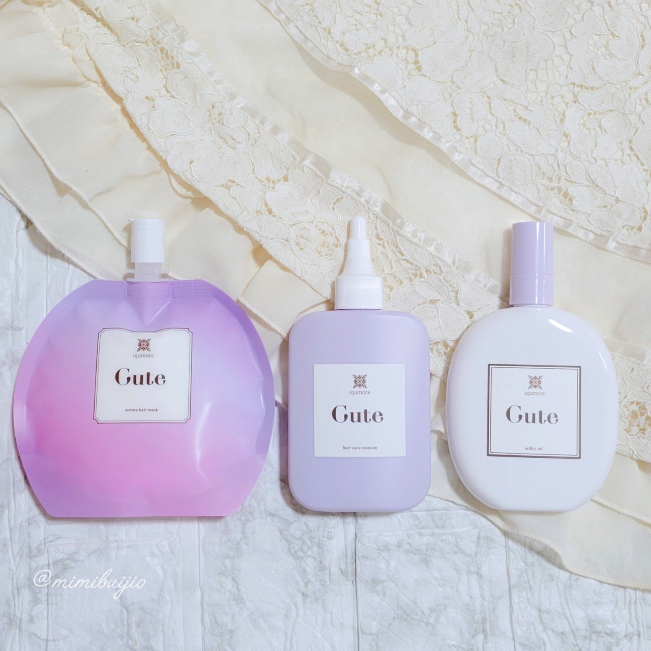 キュートヘアケアエッセンス/iqumore/頭皮ローションを使ったクチコミ（1枚目）