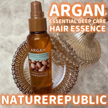 アルガンエッセンシャル ヘアオイル/ネイチャーリパブリック/ヘアオイルを使ったクチコミ(1枚目)