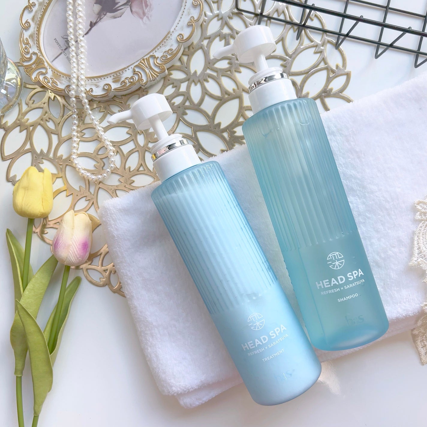 リフレッシュ × さらつや シャンプー/トリートメント/h&s/市販シャンプーを使ったクチコミ(7枚目)