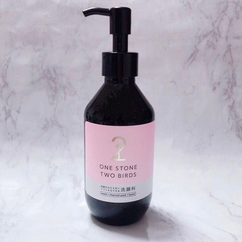 洗顔だけじゃない+パックもできる洗顔料/ONE STONE TWO BIRDS/その他洗顔料を使ったクチコミ(1枚目)