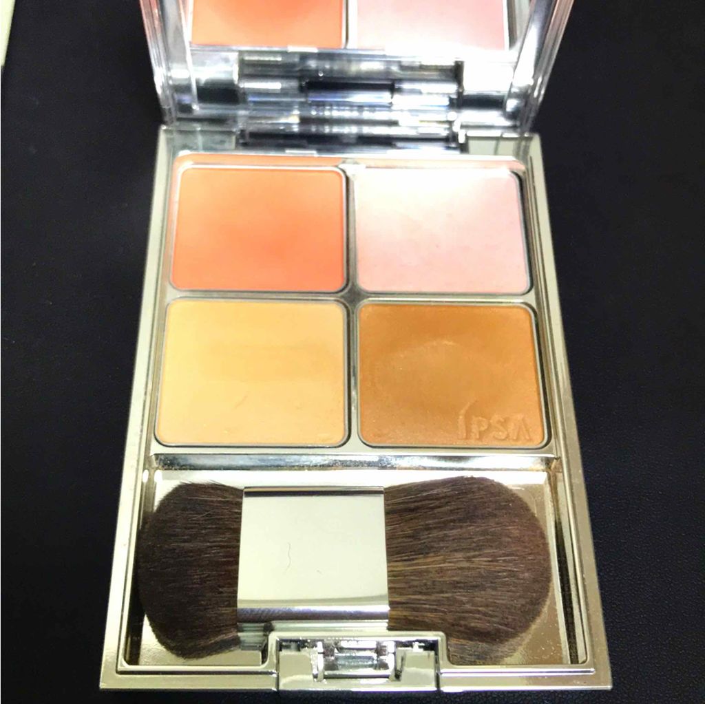 デザイニング フェイスカラーパレット/IPSA/プレストパウダーを使ったクチコミ（1枚目）