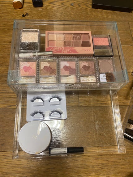 重なるアクリルケース2段引出・大/無印良品/その他化粧小物を使ったクチコミ(1枚目)