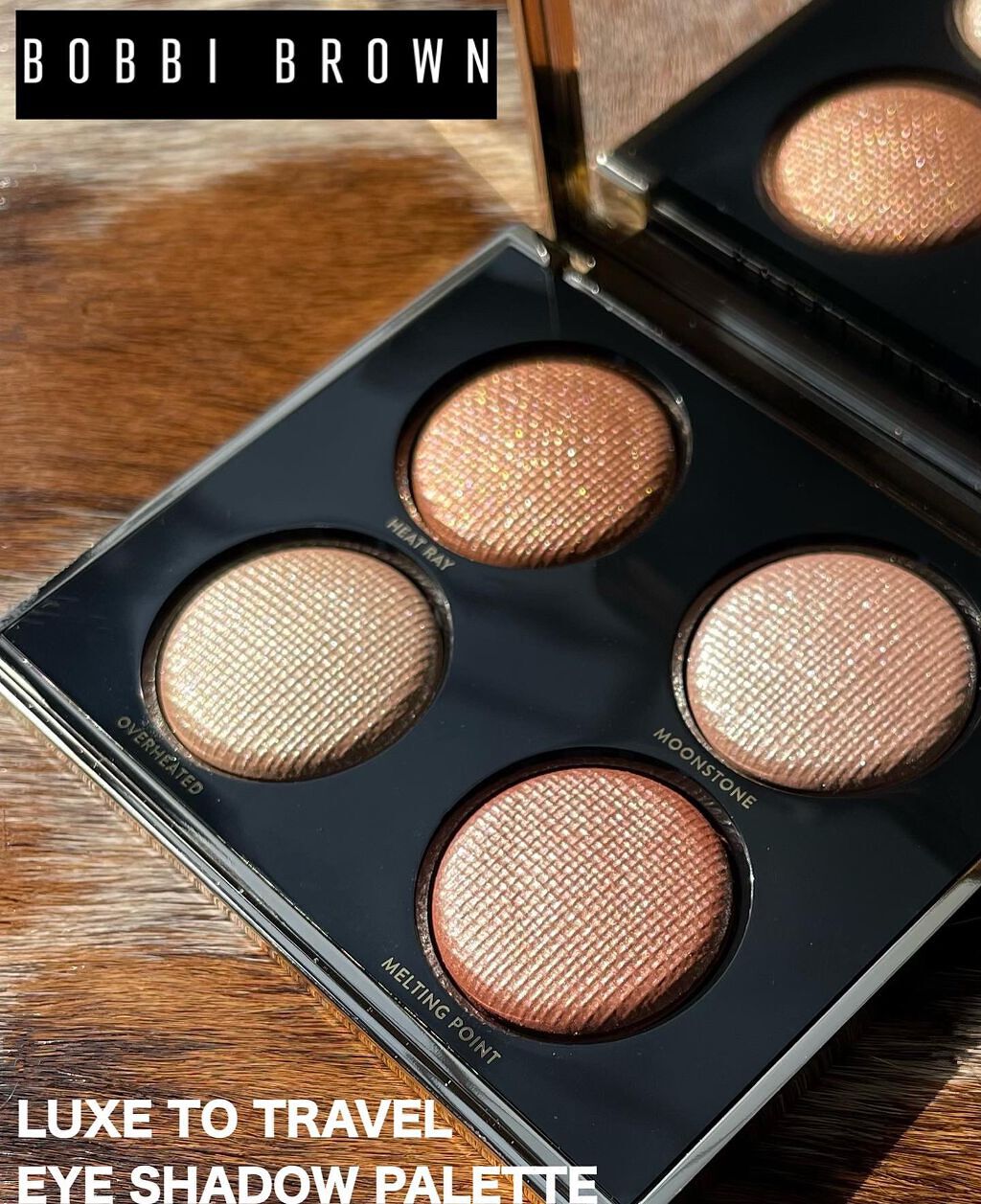 リュクス トゥ トラベル アイシャドウ パレット/BOBBI BROWN/アイシャドウパレットを使ったクチコミ(2枚目)
