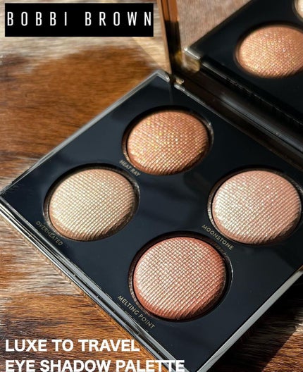 リュクス トゥ トラベル アイシャドウ パレット/BOBBI BROWN/アイシャドウパレットを使ったクチコミ(2枚目)