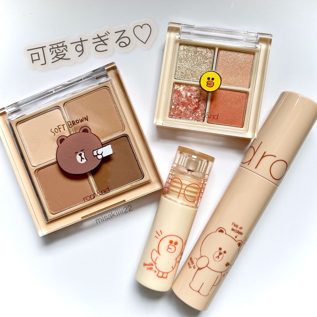 LINE FRIENDS EDITION/rom&nd/メイクアップキットを使ったクチコミ(2枚目)