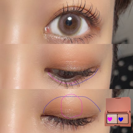 エテュセ アイエディション(カラーパレット)/ettusais/アイシャドウパレットを使ったクチコミ(2枚目)