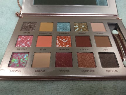 シンデレラのクリスタルアイシャドウパレット/HOJO/アイシャドウパレットを使ったクチコミ(2枚目)