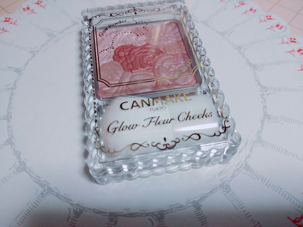 グロウフルールチークス/キャンメイク/パウダーチークを使ったクチコミ(1枚目)