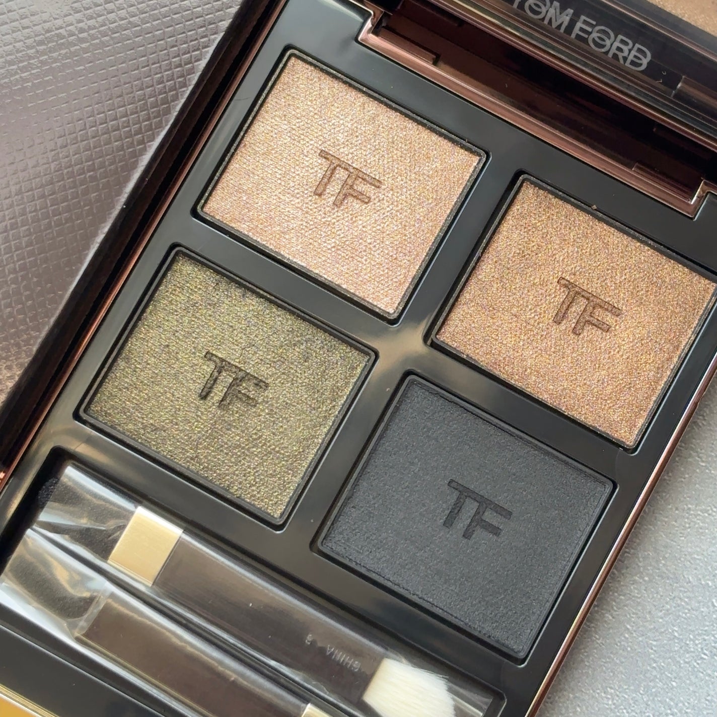 アイ カラー クォード/TOM FORD BEAUTY/アイシャドウパレットを使ったクチコミ(2枚目)