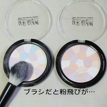 UR GLAM　MARBLE FACE POWDER/U R GLAM/プレストパウダーを使ったクチコミ（2枚目）