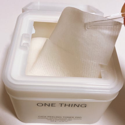 シカピーリングトナーパッド/ONE THING/トナーパッドを使ったクチコミ(3枚目)