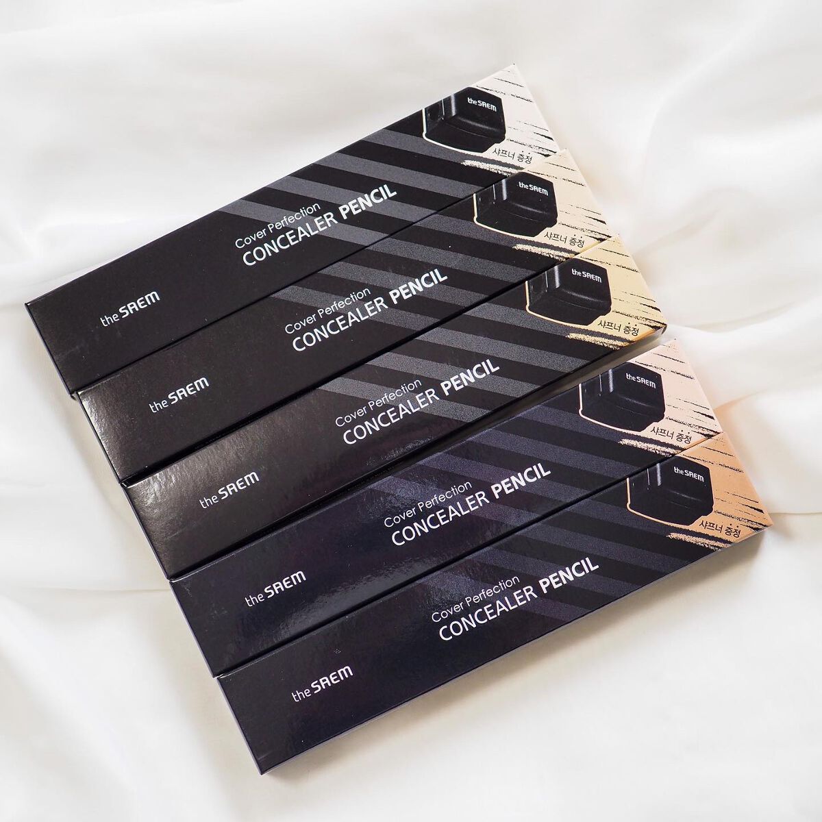 カバーパーフェクション コンシーラー ペンシル/the SAEM/ペンシルコンシーラーを使ったクチコミ(7枚目)