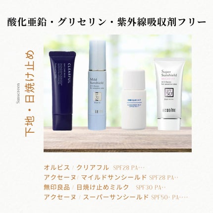 スーパーサンシールド ブライトフィット/ACSEINE/日焼け止めミルクを使ったクチコミ(1枚目)