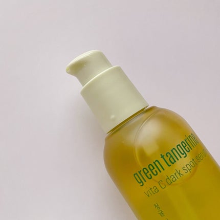 グリーンタンジェリン ビタC ダークスポットケアセラム/goodal/美容液を使ったクチコミ(5枚目)