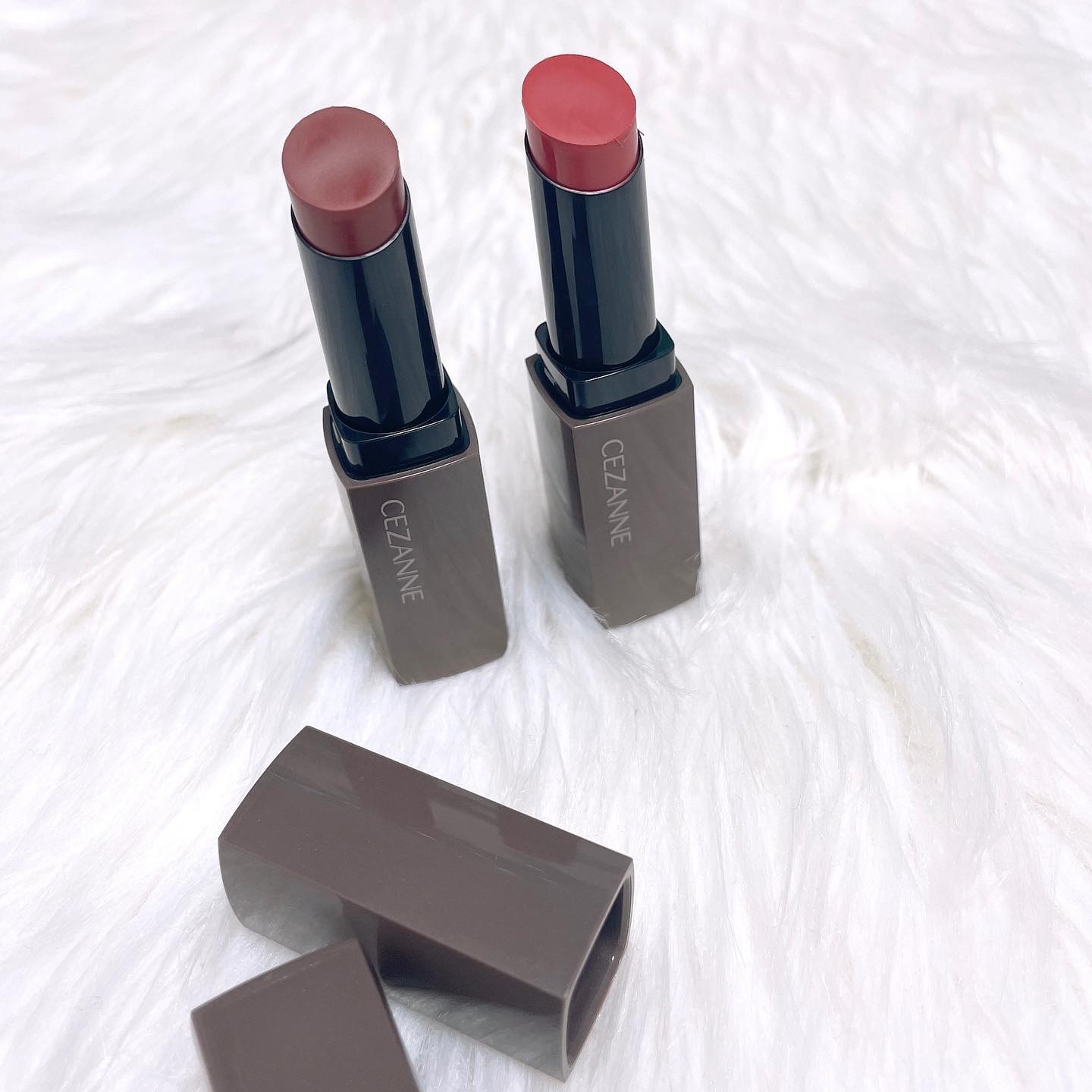 リップカラーシールド/CEZANNE/口紅を使ったクチコミ（2枚目）