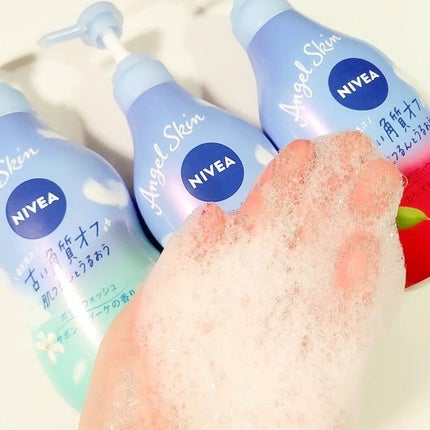 エンジェルスキン ボディウォッシュ サボン&ブーケの香り/ニベア/ボディソープを使ったクチコミ(5枚目)