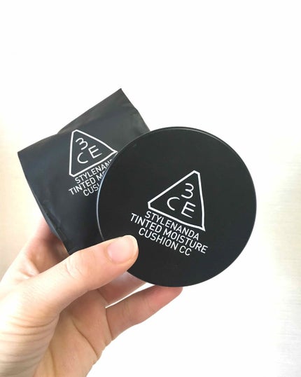CCcushionfoundation/3CE/クッションファンデーションを使ったクチコミ(2枚目)
