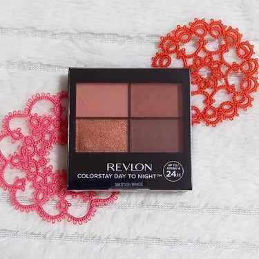 レブロン カラーステイ デイ トゥ ナイト アイシャドウ クアッド 560 スタイリッシュ/REVLON/パウダーアイシャドウを使ったクチコミ（1枚目）