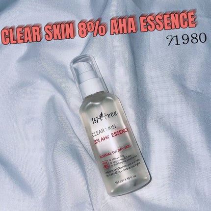 クリアスキン 8% AHAエッセンス/Isntree/美容液を使ったクチコミ(1枚目)