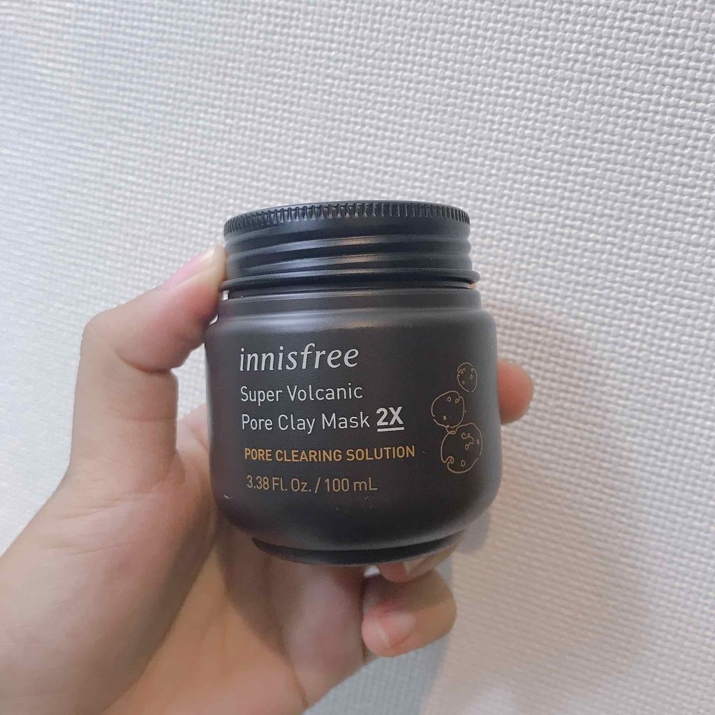 スーパーヴォルカニック ポア クレイマスク/innisfree/洗い流すパック・マスクを使ったクチコミ(1枚目)