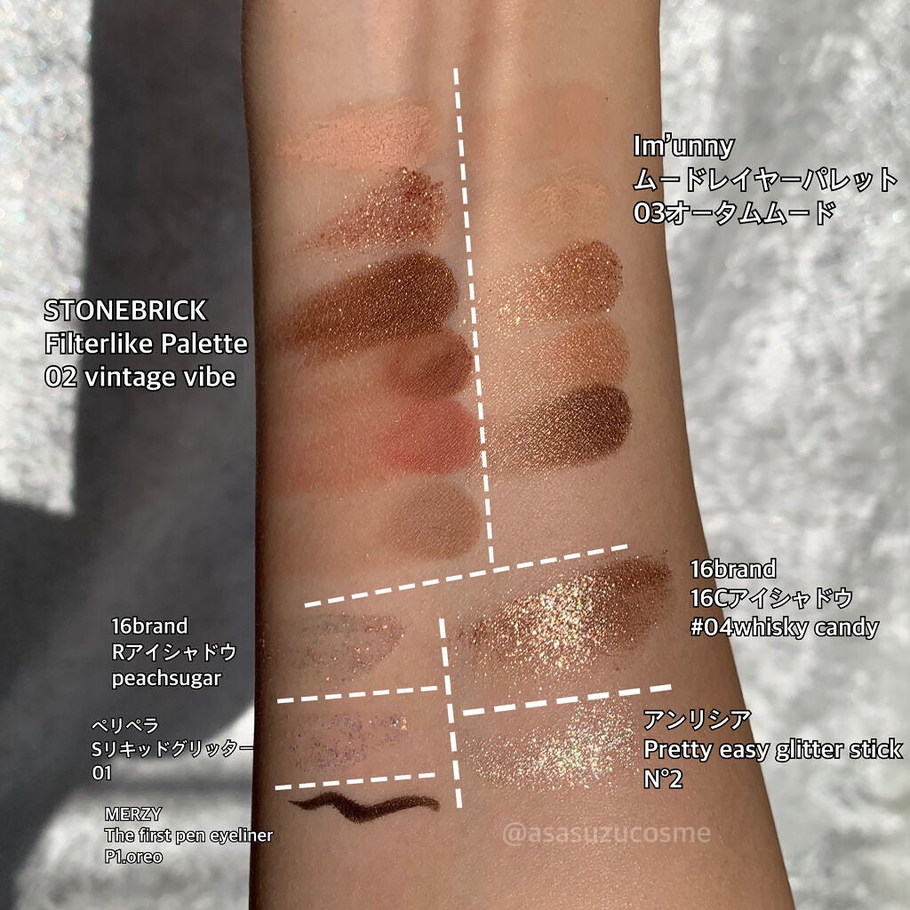 バレンタインボックス2 ピーチパレット/VAVI MELLO/アイシャドウパレットを使ったクチコミ(4枚目)