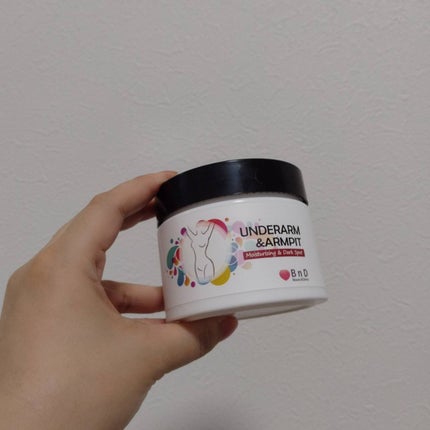 BnDアンダーアームクリーム(ボディクリーム)/BnD/デリケートゾーンケアを使ったクチコミ(1枚目)