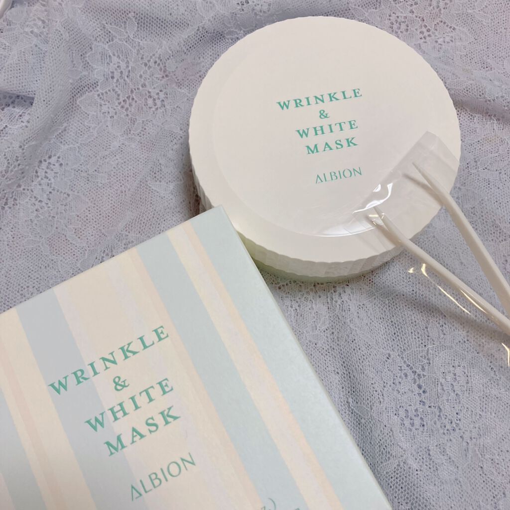 リンクル&ホワイト マスク/ALBION/シートマスク・パックを使ったクチコミ(2枚目)