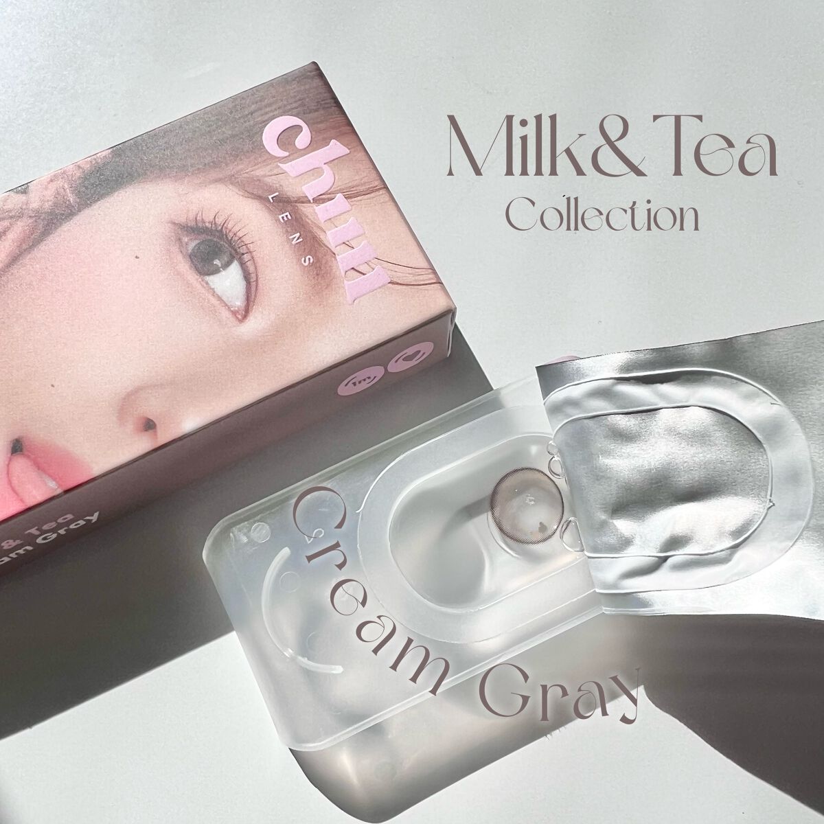 chuuLENS Milk&Tea 1day/chuu LENS/ワンデー（１DAY）カラコンを使ったクチコミ（2枚目）