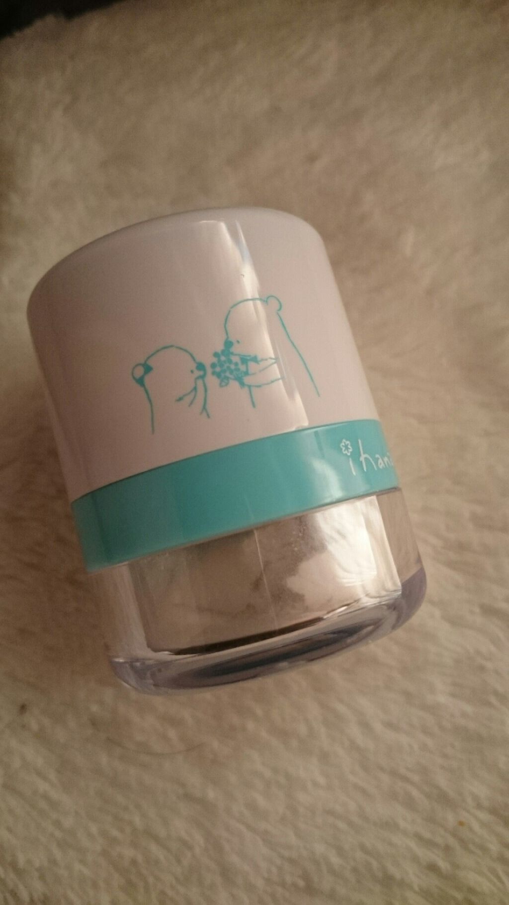 ihana WHITE スキンケアVCスノーパウダー/IHANA/ルースパウダーを使ったクチコミ(1枚目)