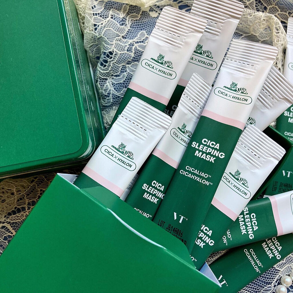 CICA スリーピングマスク/VT/シートマスク・パックを使ったクチコミ（2枚目）