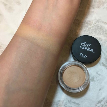 CLIO キルカバーポットコンシーラーのクチコミ「断捨離コスメ。開封後一年以上経っているので、断捨離します。
こちら、カバー力は申し分なかった.....」(1枚目)