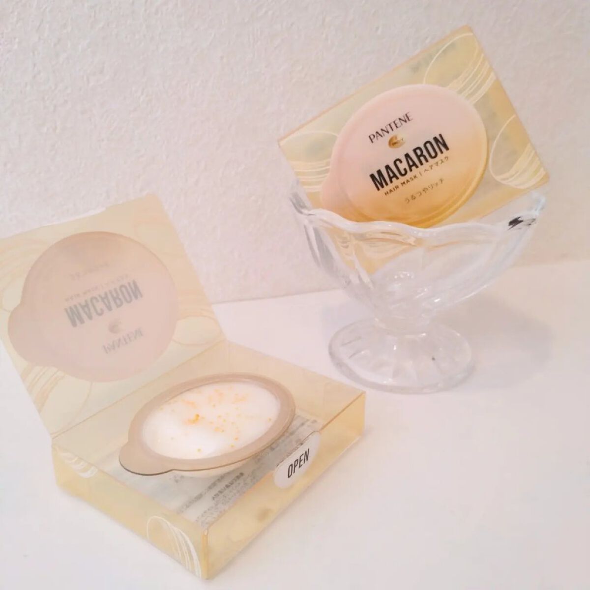 パンテーンマカロン ヘアマスク うるつやリッチ １個入り/パンテーン/ヘアマスク・ヘアパックを使ったクチコミ（1枚目）